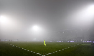 Sassuolo Napoli nebbia