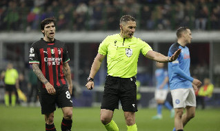arbitro Kovacs Milan Napoli