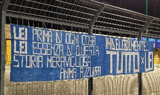 Striscione Napoli