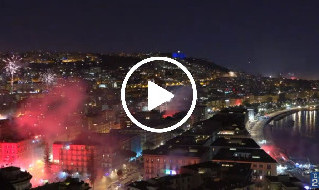 Fuochi d'artificio a Napoli