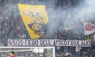 Striscione Roma pro Udinese, Alvino: "Loro in trasferta sì ...