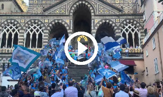 Scudetto Napoli festa ad Amalfi