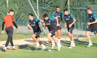 Allenamento Napoli
