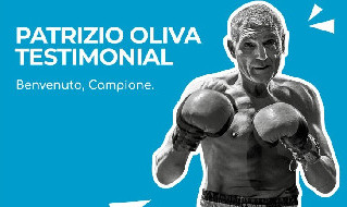 Patrizio Oliva testimonial Union Gas e Luce