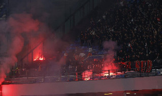 Tifosi Milan al Maradona