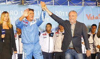 Mazzarri e De Laurentiis