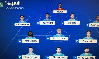 Formazione Real Madrid Napoli