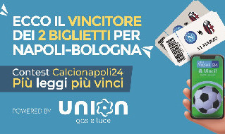 Contest CN24 Union Gas e Luce biglietti Napoli-Bologna