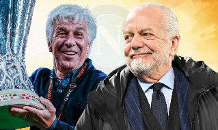 Gian Piero Gasperini e Aurelio De Laurentiis