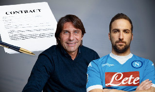 Il contratto di Conte-Napoli come Higuain