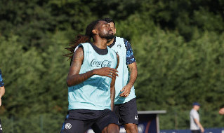 Allenamento Napoli a Dimaro