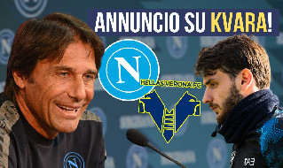 Conferenza Conte: annuncio su Kvaratskhelia