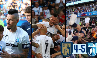 Highlights partita addio Hamsik