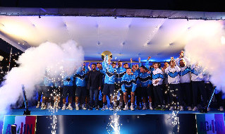 Presentazione Napoli 2025 2026 a Dimaro