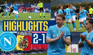 Highlights Napoli Catanzaro 2-1