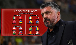 Playoff Italia, il CT Gennaro Gattuso