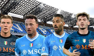 Infortunati Napoli, le condizioni di Hojlund e Rrahmani