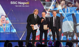 Gazzetta Sports Awards, premiata la SSC Napoli
