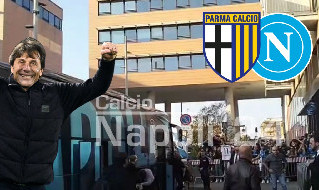 Arrivo Napoli Parma