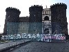 Napoli, striscioni choc di contestazione al presidente Aurelio De Laurentiis in citt